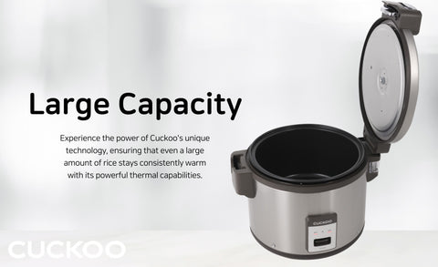 CUCKOO 35-Cup Commercial Rice Cooker (CR-3555) - CUCKOO AUSTRALIA
