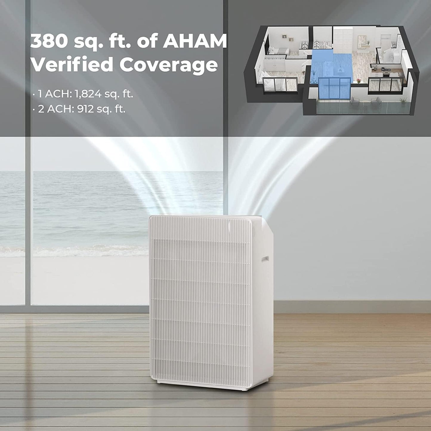 3-Stage Filtration H13 True Hepa Air Purifier, Carbon Filters 99.97% (CAC-R1510FW) - CUCKOO AUSTRALIA