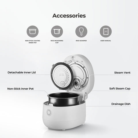 6-Cup Micom Rice Cooker (CR-0675F) - CUCKOO AUSTRALIA