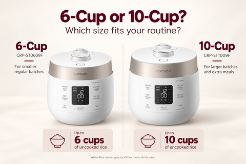 6-Cup vs 10-Cup Rice Cookers: Which Size Do You Need?