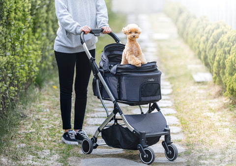 NELLO One Touch Folding Pet Stroller (NSR-CA04AT) - CUCKOO AUSTRALIA