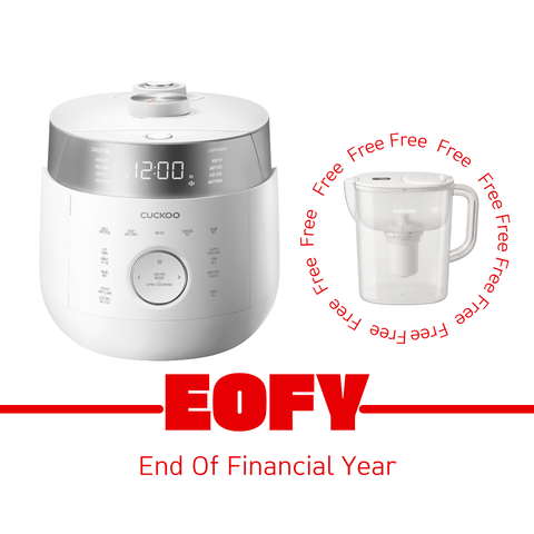 CUCKOO 6-Cup IH Twin Pressure Rice Cooker (CRP-LHTR0609F)