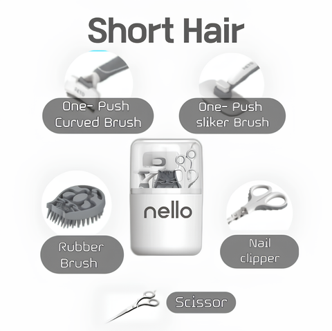 NELLO Grooming Kit for Pets - CUCKOO AUSTRALIA