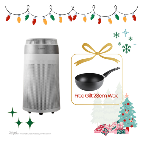 CUCKOO H14 True HEPA Large Room Air Purifier (CAC-D2020FW)