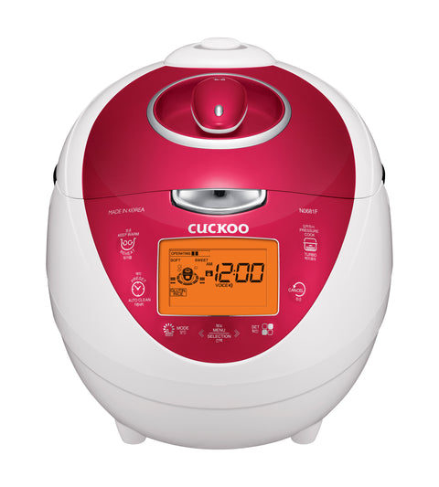 CUCKOO 6-Cup HP Pressure Rice Cooker (CRP-N0681F) - CUCKOO AUSTRALIA