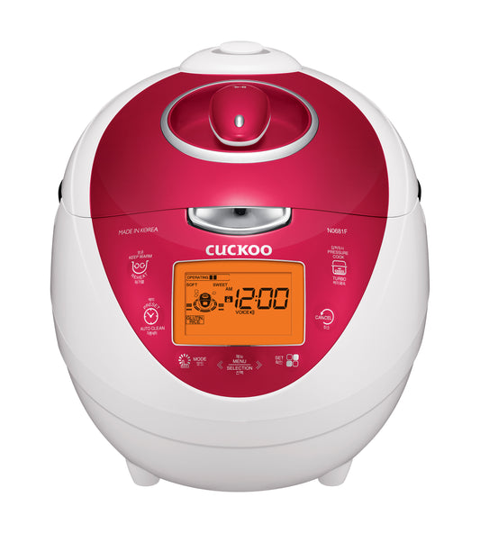 CUCKOO 6-Cup HP Pressure Rice Cooker (CRP-N0681F)