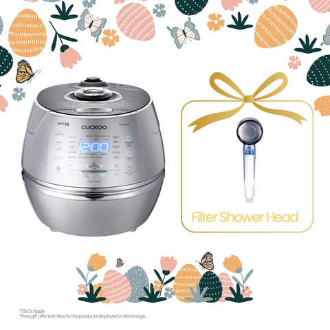 CUCKOO 6-Cup IH Pressure Rice Cooker (CRP-DHSR0609F) - CUCKOO AUSTRALIA