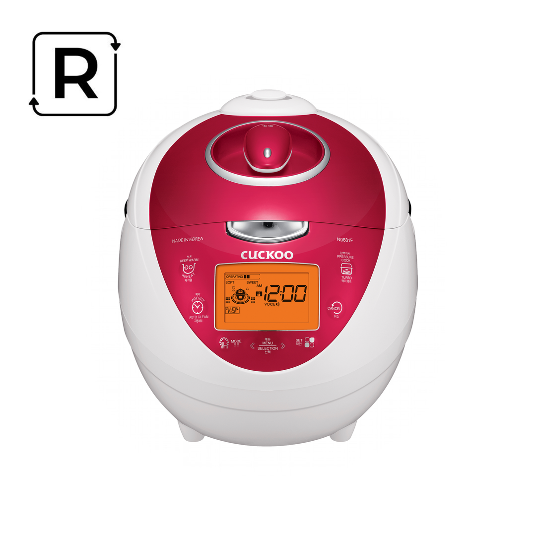 REFURBISHED_CUCKOO 6-Cup HP Pressure Rice Cooker (CRP-N0681F) – CUCKOO ...