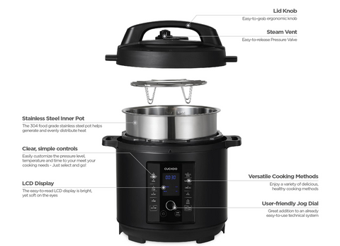 CUCKOO 7.5L Multi Cooker | 16-in-1 Smart Kitchen Appliance (CMC-BSN801F) - CUCKOO AUSTRALIA